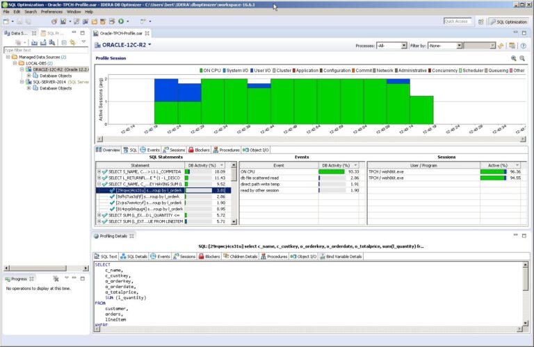 Perfilador DB Optimizer