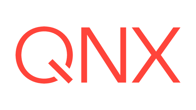 Logo de BlackBerry QNX para sistemas embebidos en tiempo real